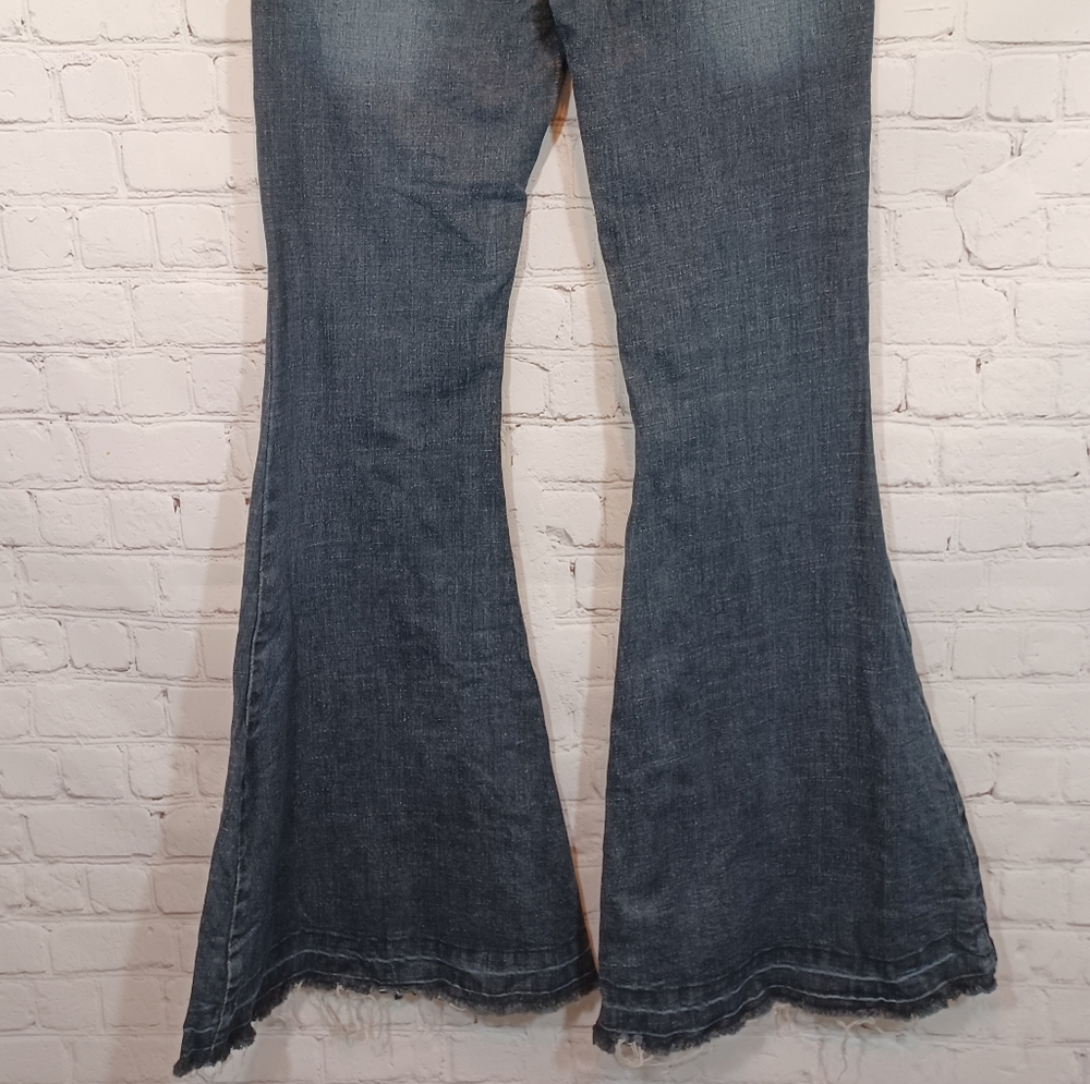 Altar'd State Hi Rise Flare Jeans - Picture 6 of 9